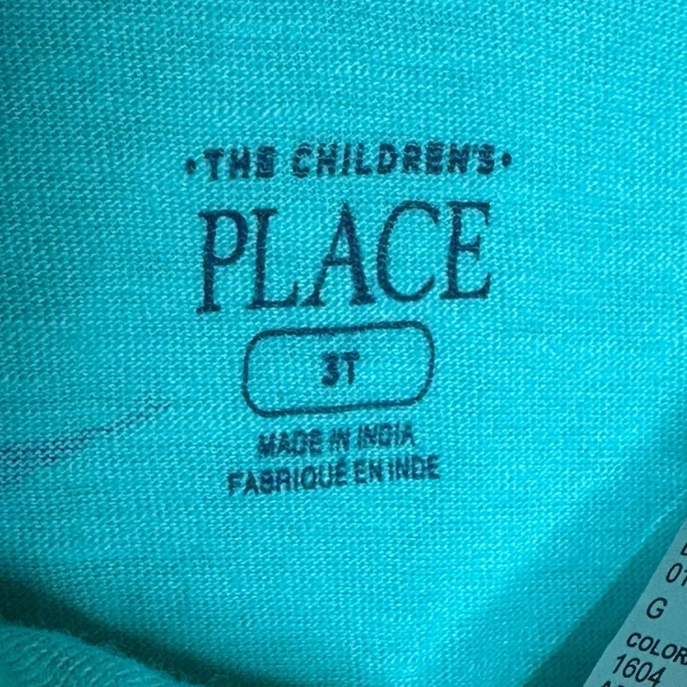 NWT Children's Place Boy's Dinosaur Print Polo Shirt size 3T Blue/Yellow